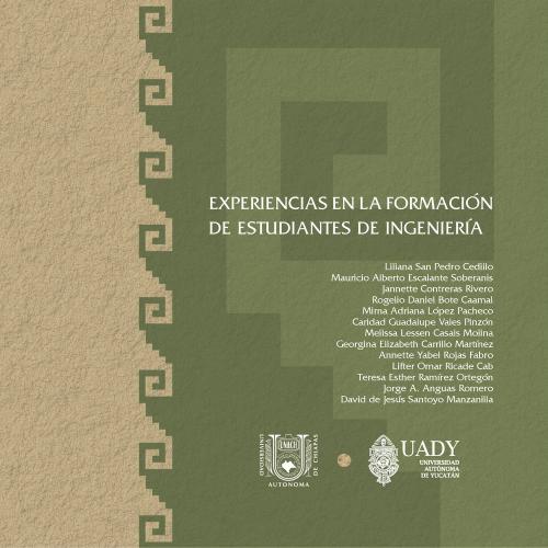 Portada de Experiencias en la formación de estudiantes de Ingeniería