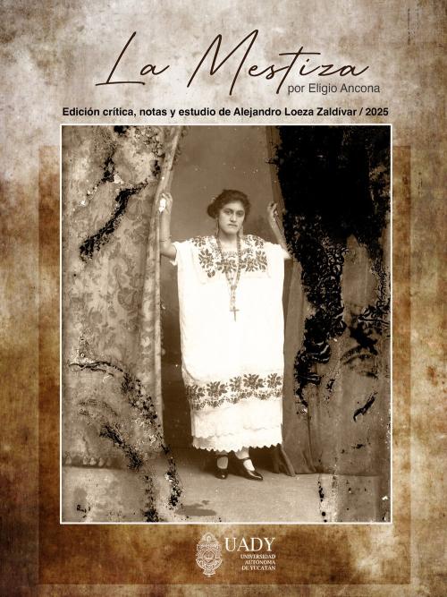Portada de La mestiza por Eligio Ancona